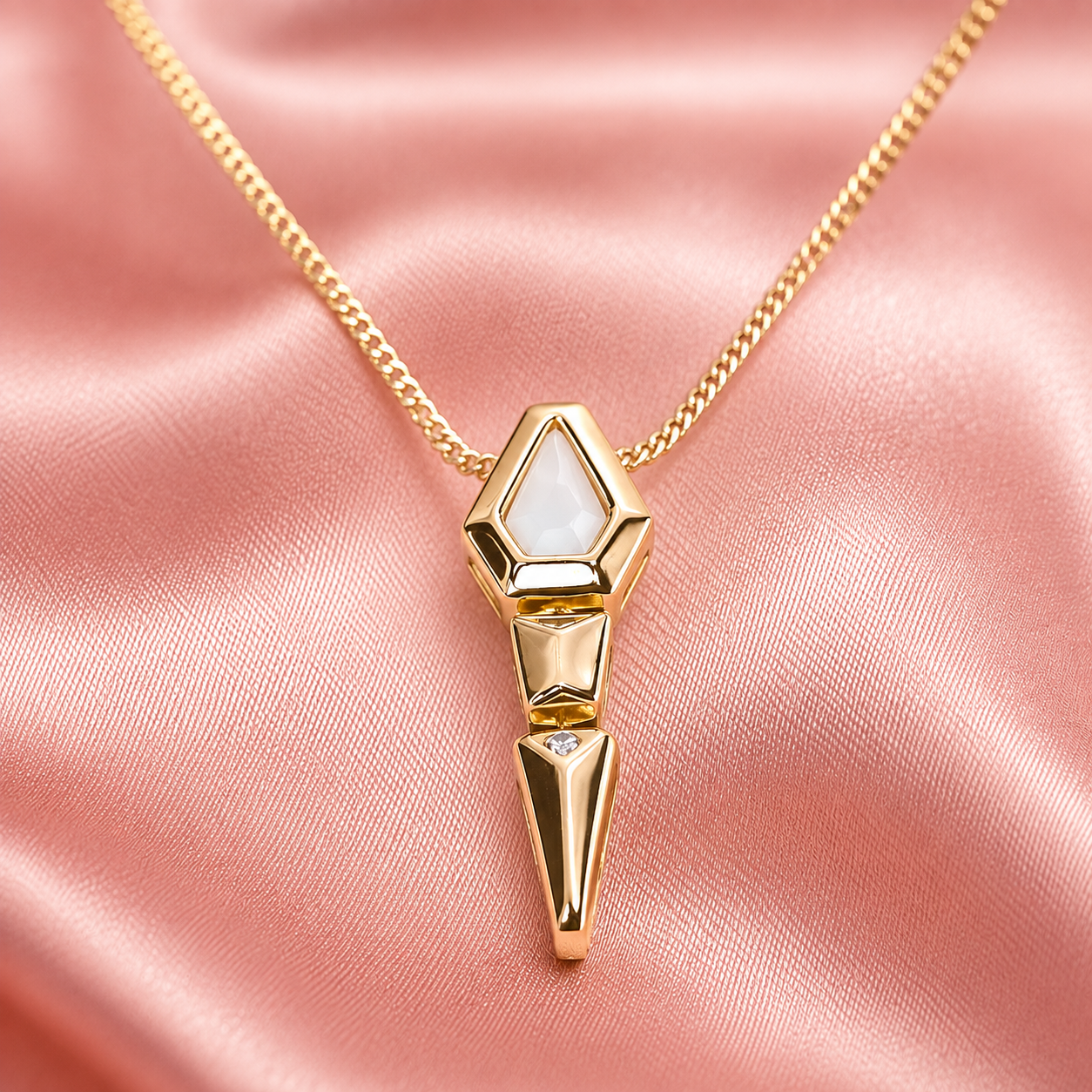 Serpentine 925 Silver Pendant Necklace