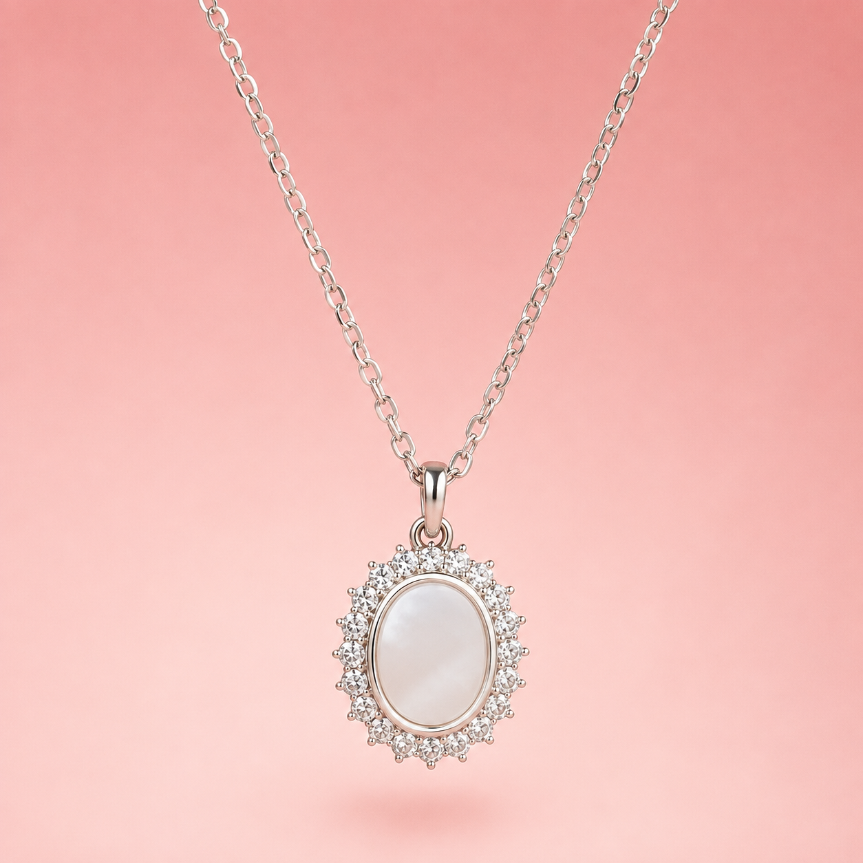Moon Mist Chain Pendant