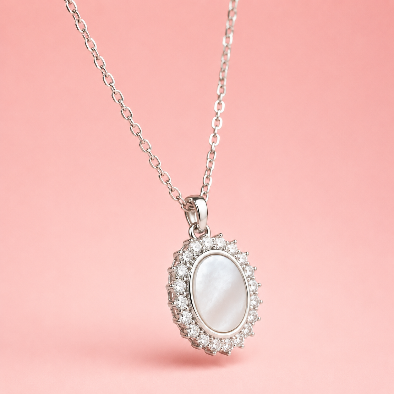 Moon Mist Chain Pendant
