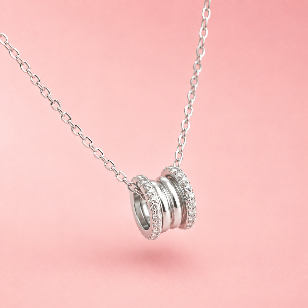 Eternal Hoops Necklace