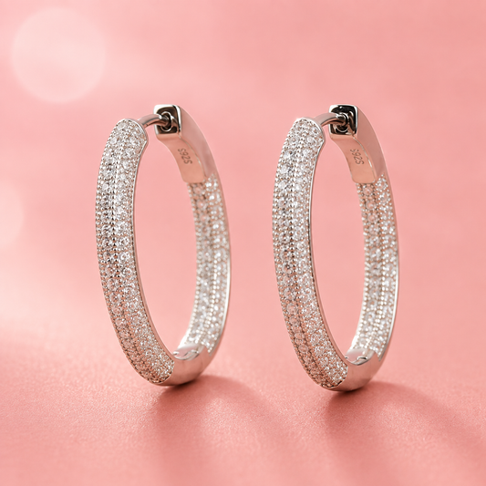 Luna Pavé Hoops