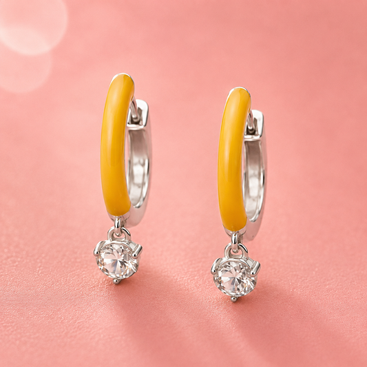 Marigold Glow Hoops