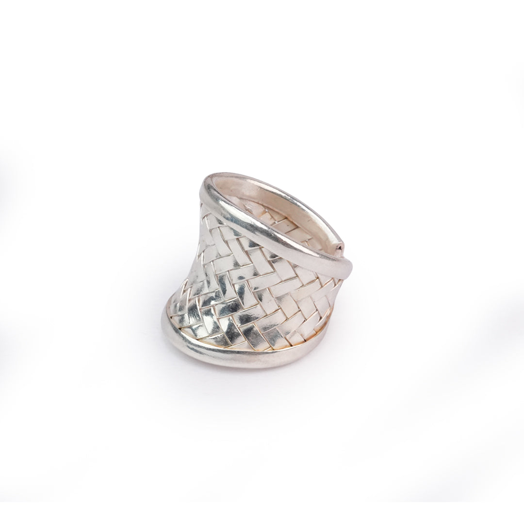 The Jaipur Heritage Chitai Adjustable Ring