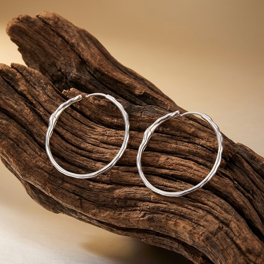 The Milan Hoops | 925 Sterling Silver Classic Rings