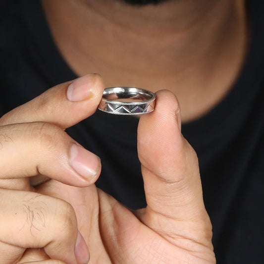 Men's Classic Ring Pure 925 Silver