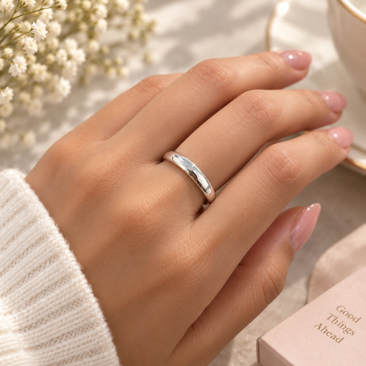 Classic Silver Band Ring