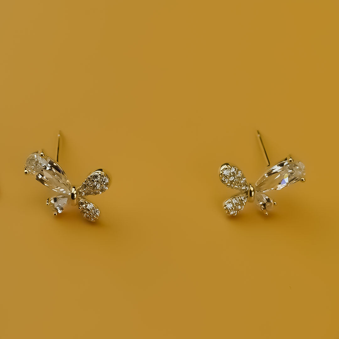 Celestial Butterfly Crystal Jewelry Set – 925 Sterling Silver