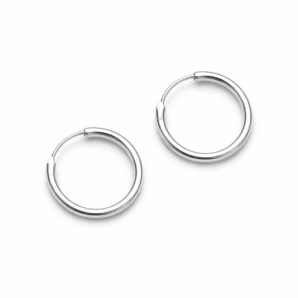 Essential Mini Silver Hoops