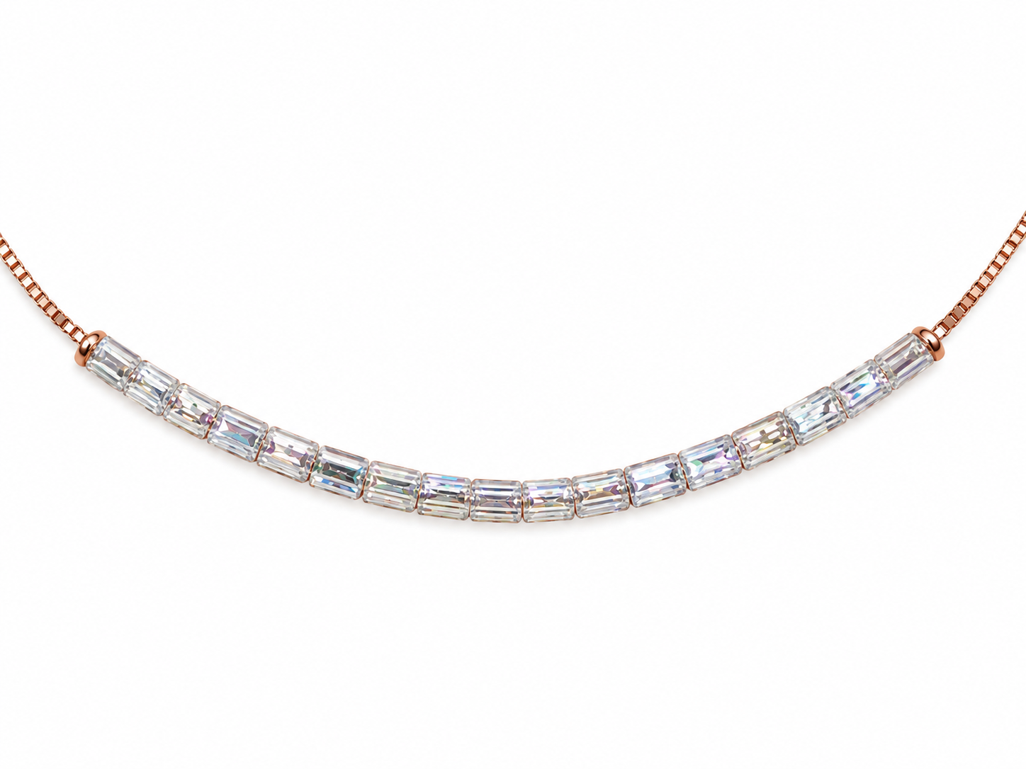 Celestial Bar 925 Silver Necklace