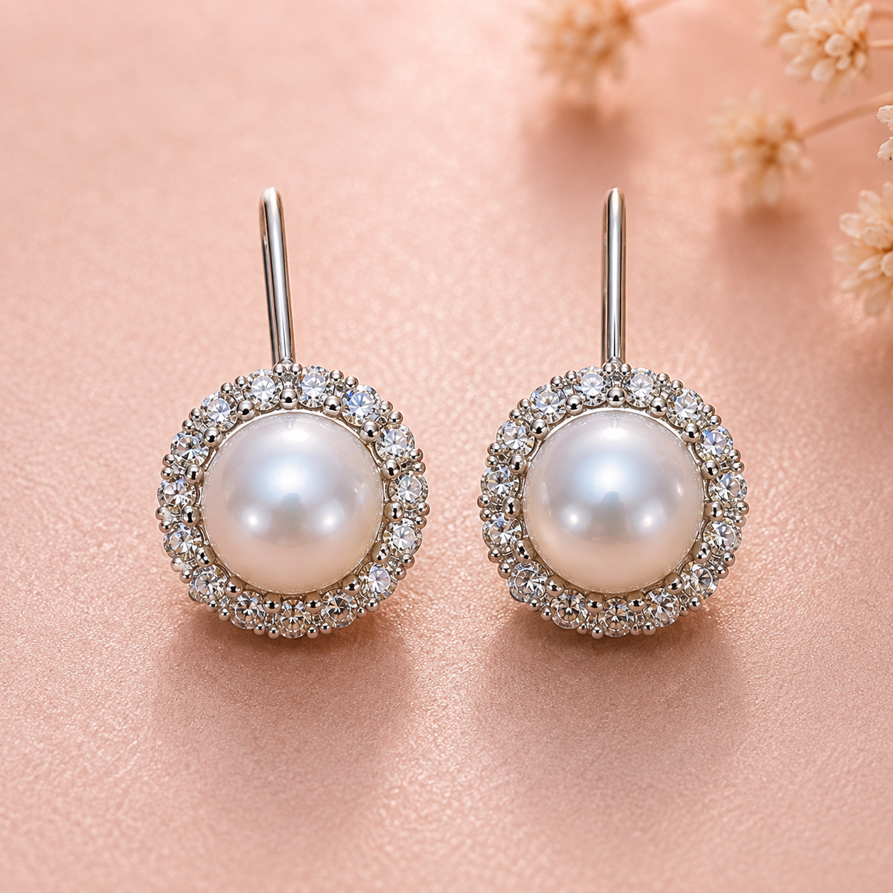 Pearl Elegance Necklace & Earrings Set