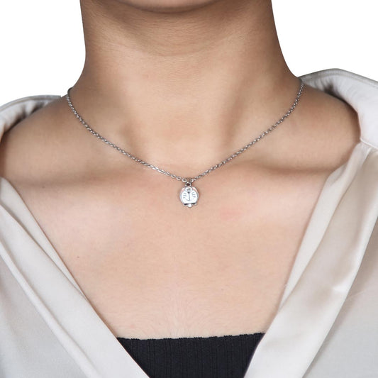 Doremon Pendant Pure 925 Silver