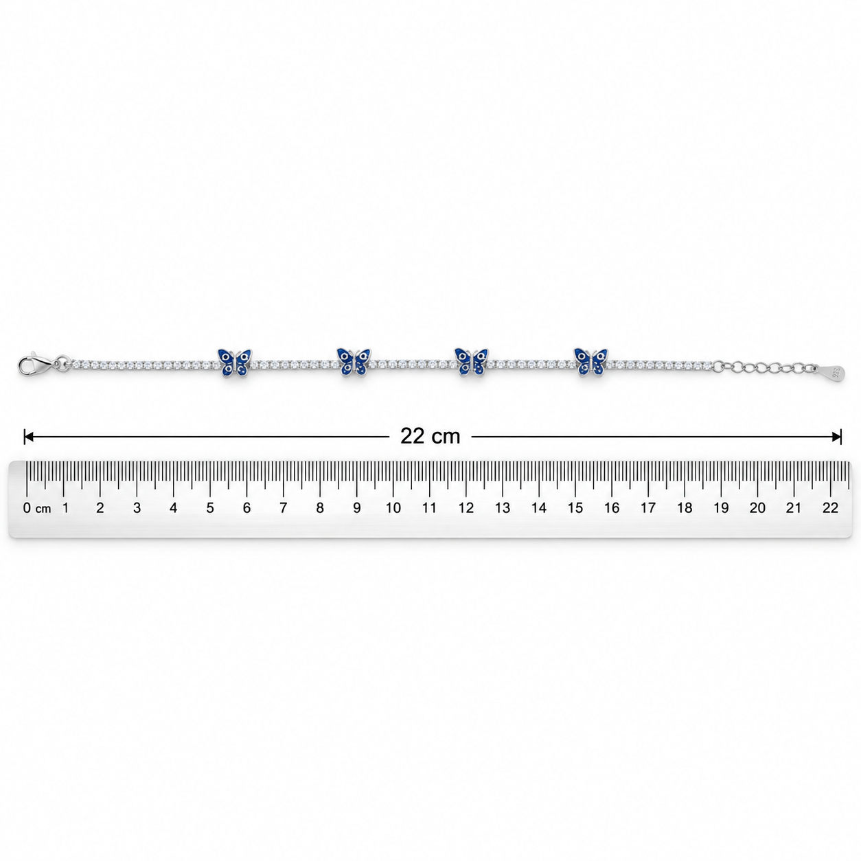 Flutter Tennis Bracelet