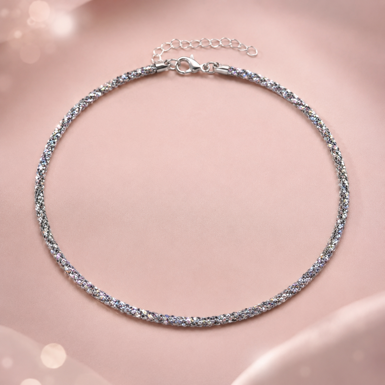 Shimmer 925 Silver Anklet (Single)