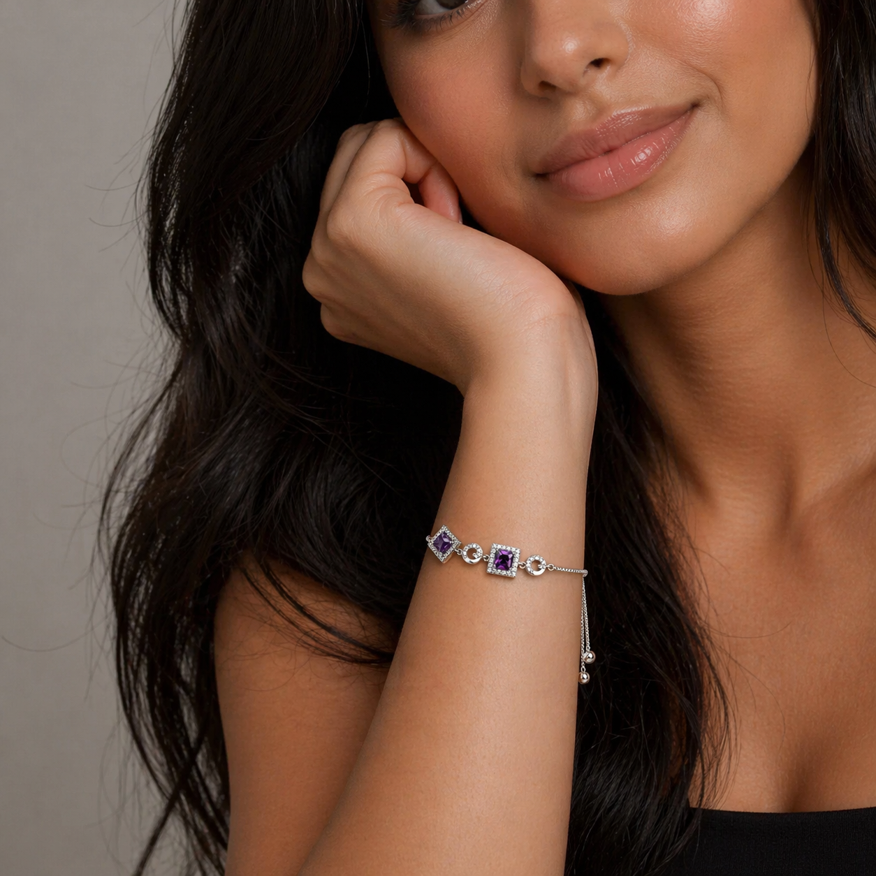 Royal Violet Grace Bracelet