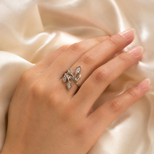 Eden Leaf Ring