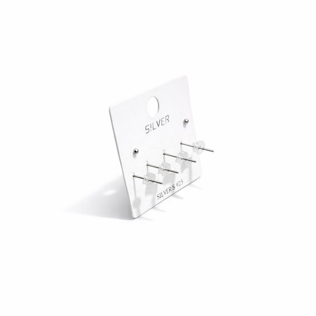Everyday Silver Stud Set