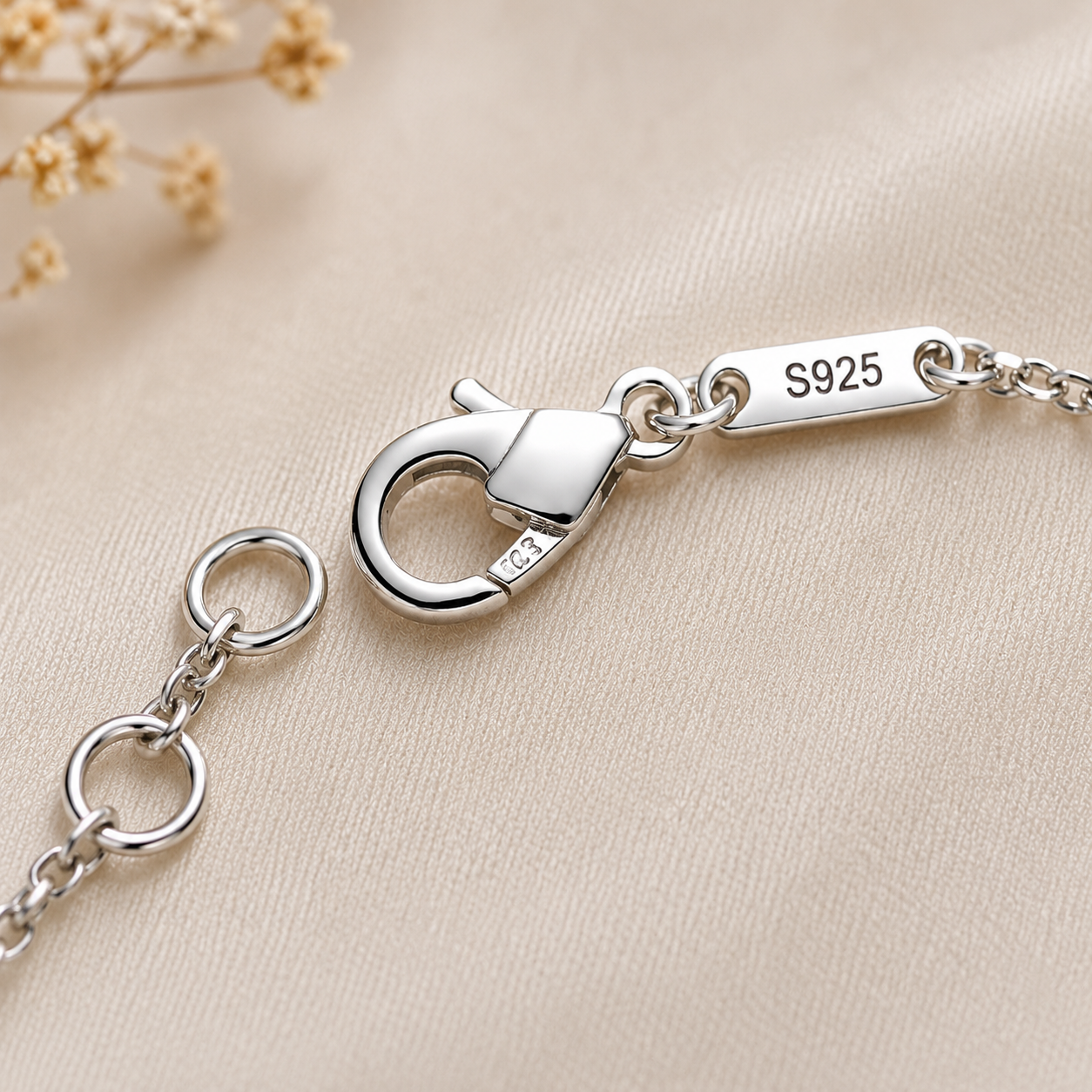 Clover Sterling Silver Bracelet