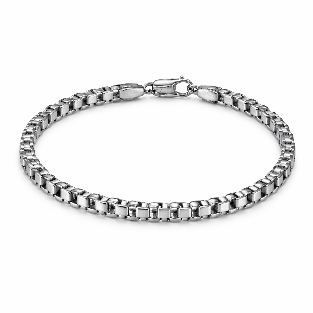 Titan Link Silver Bracelet