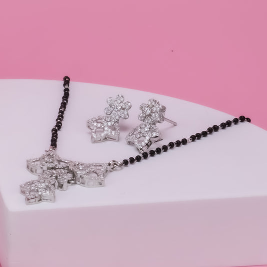 Floral Radiance Mangalsutra Set