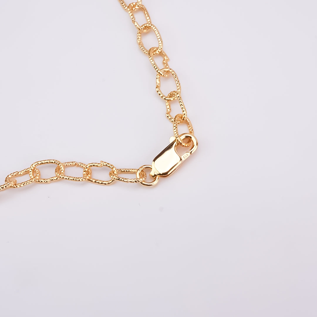 Aurelia Gold-Plated 925 Silver Hasli Necklace