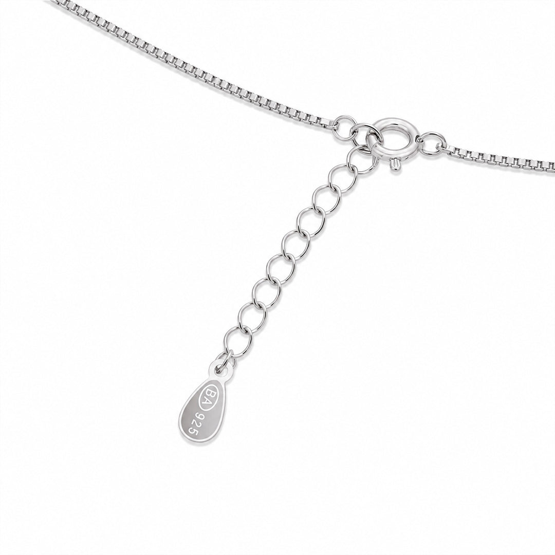 Green Charm Drop Necklace