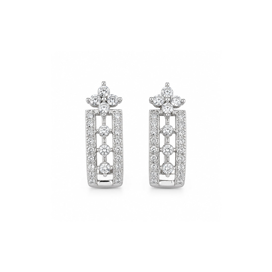 Gulnaar Silver Earrings