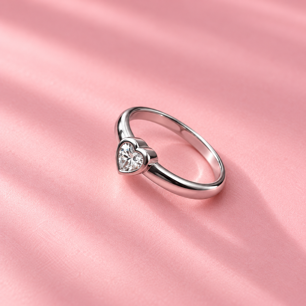 Love Couple Adjustable Band Ring