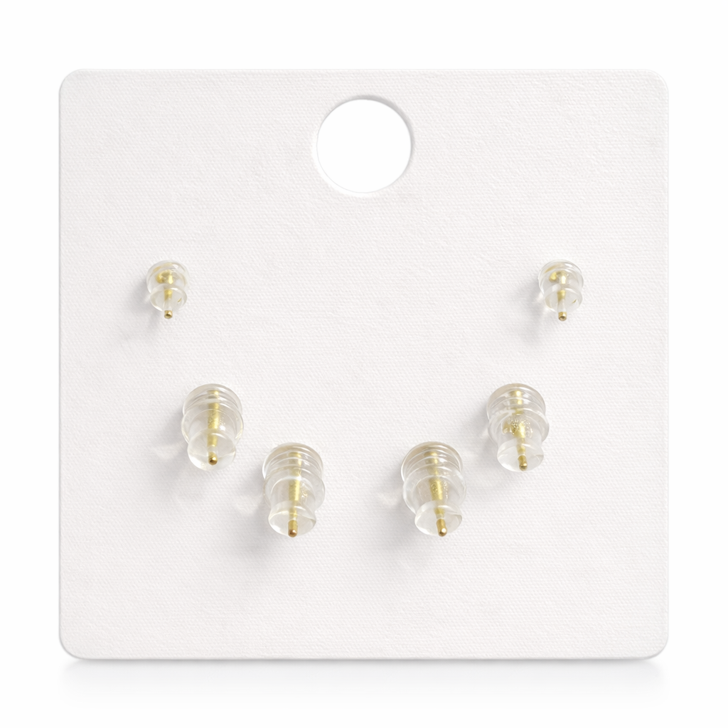 Golden Trio Stud Set – S925