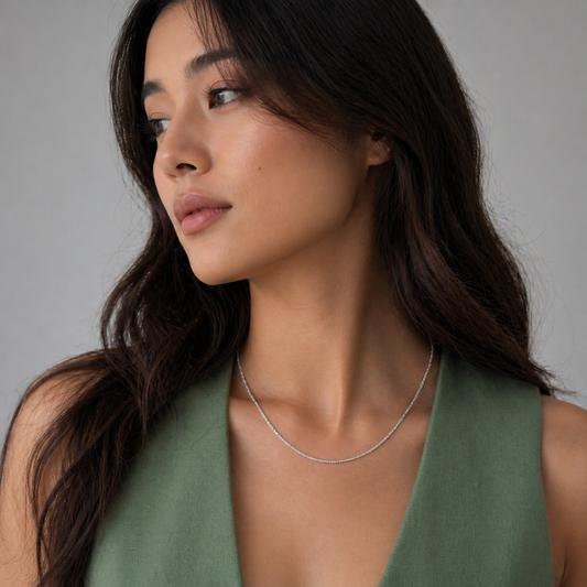 Milano Link – Classic Italian 925 Silver Chain