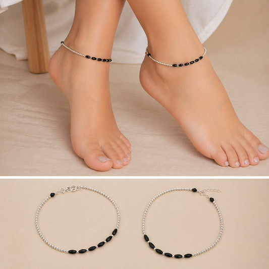 Nazariya Pure 925 Silver Anklet