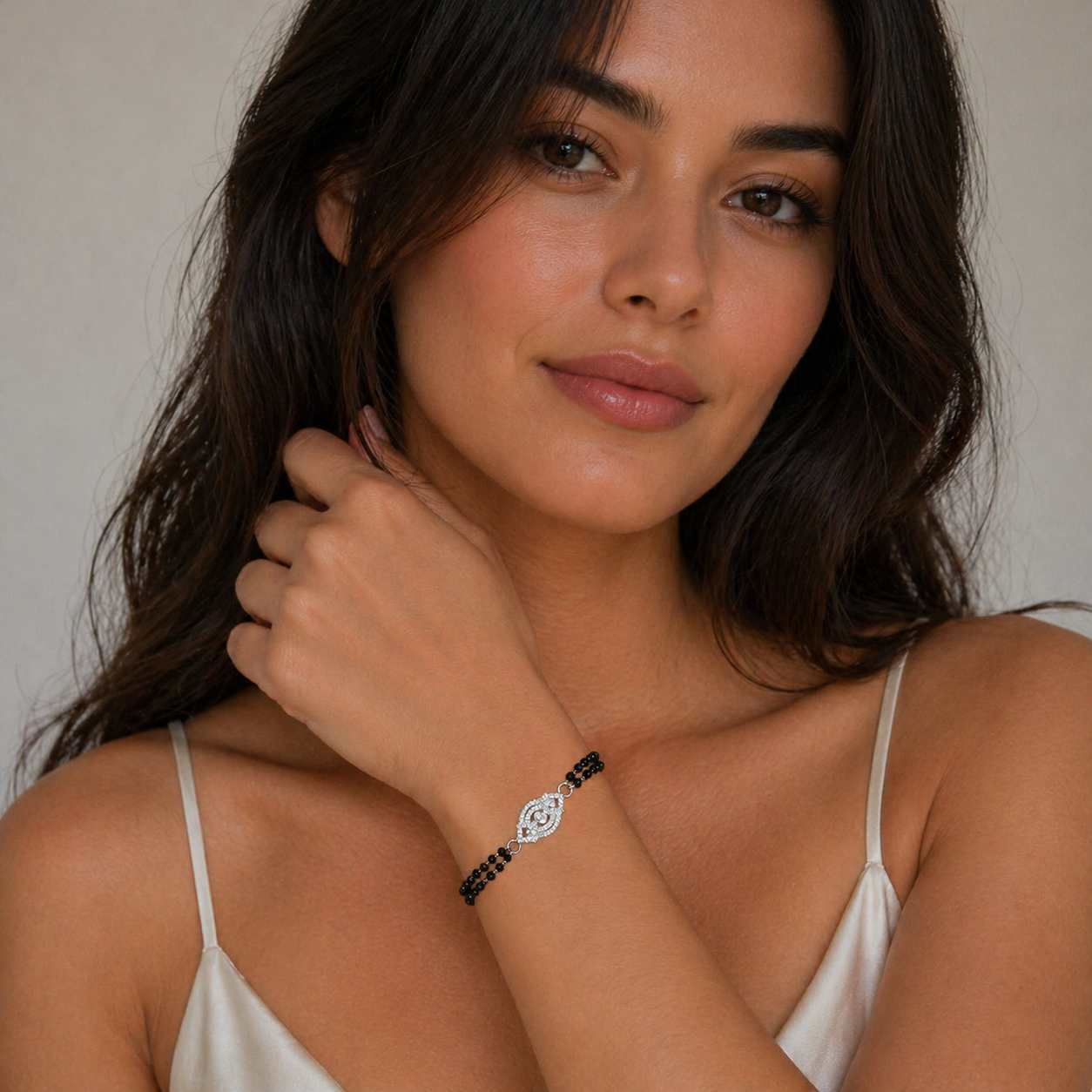 Eternal Bond Mangalsutra Bracelet Pure 925 Silver