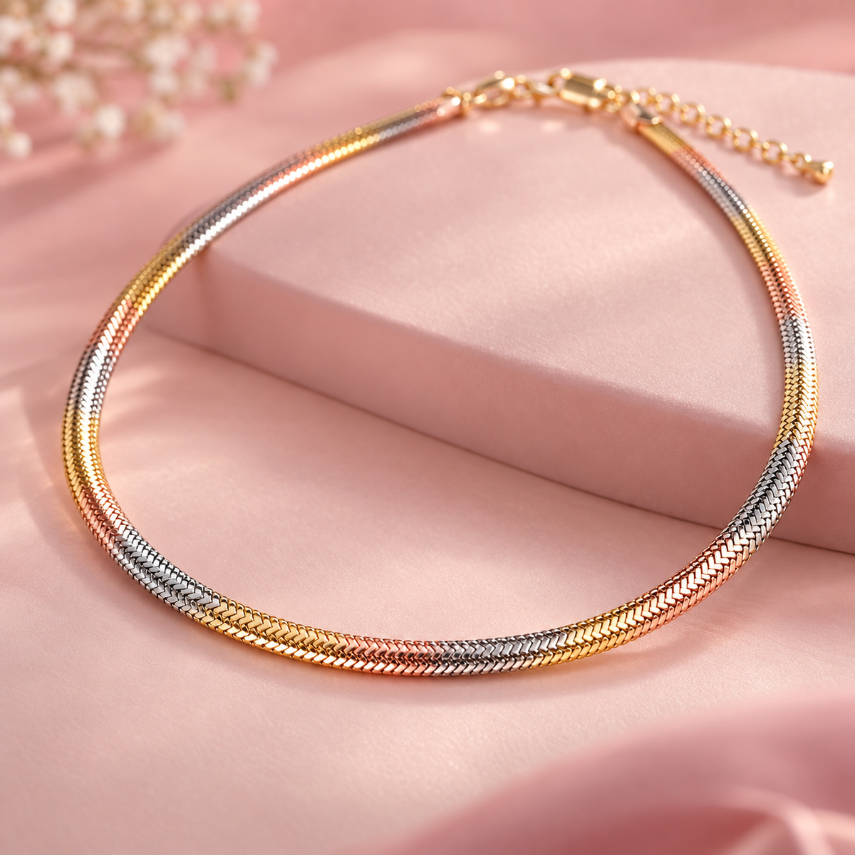 Milano 925 Multi-Tone Necklace Taravya