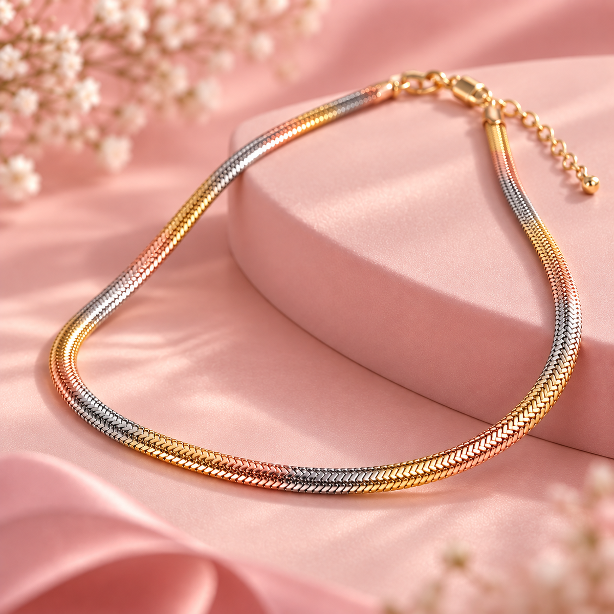 Milano 925 Multi-Tone Necklace Taravya