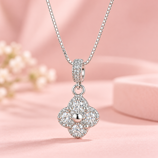 The Empress Clover Pendant&Chain