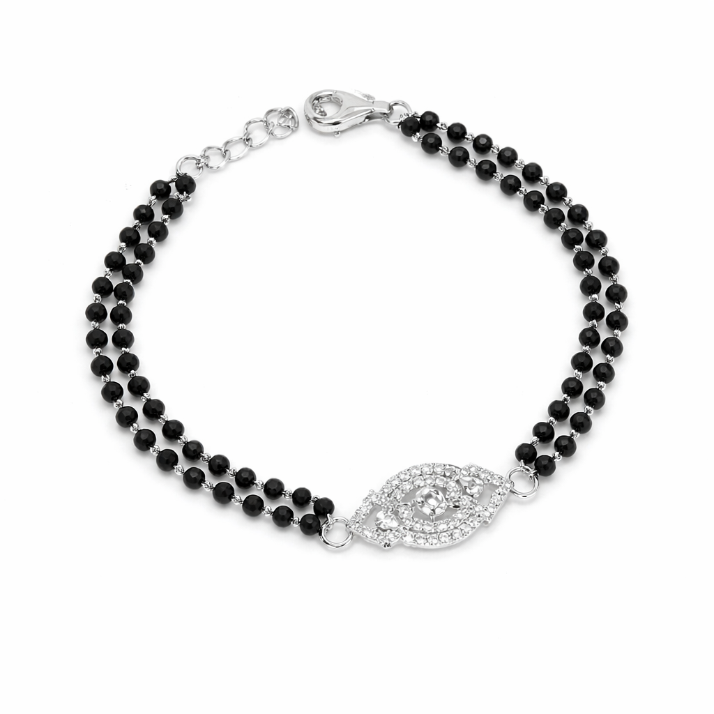 Eternal Bond Mangalsutra Bracelet Pure 925 Silver
