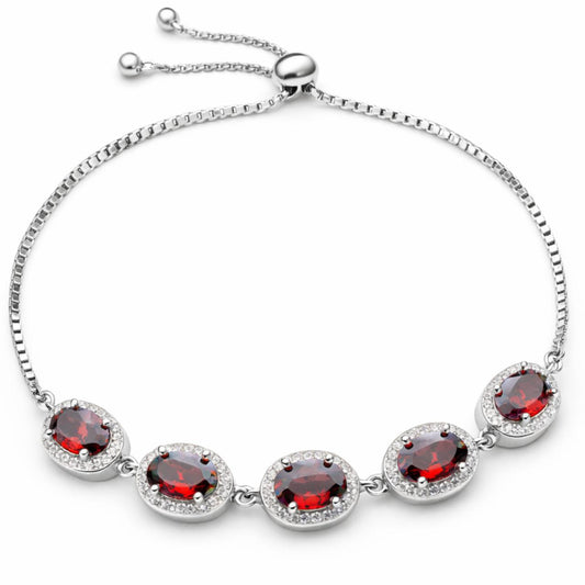 Ruby Red Bracelet