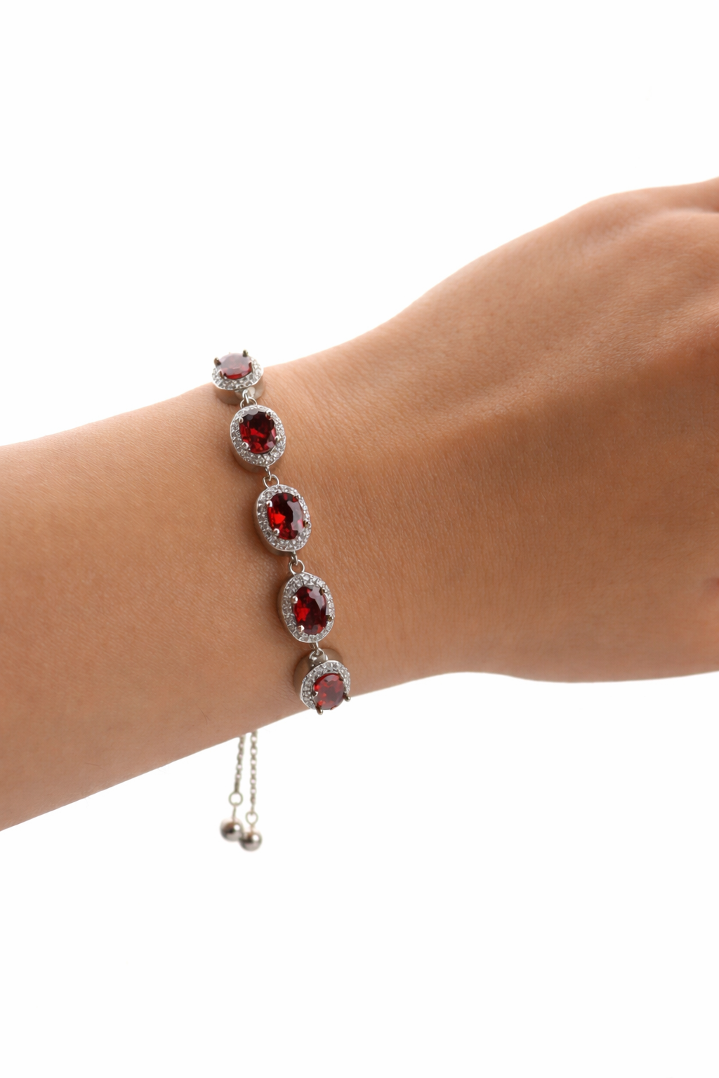 Ruby Red Bracelet