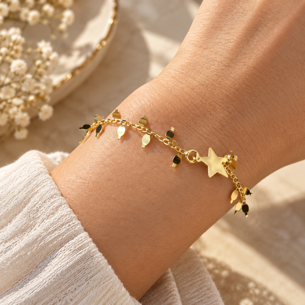 Starry Charm Bracelet Taravya