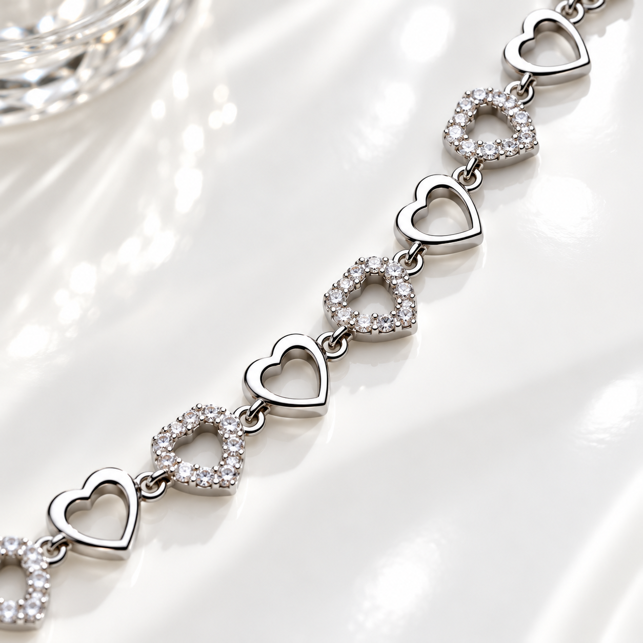 Love Link Heart Bracelet