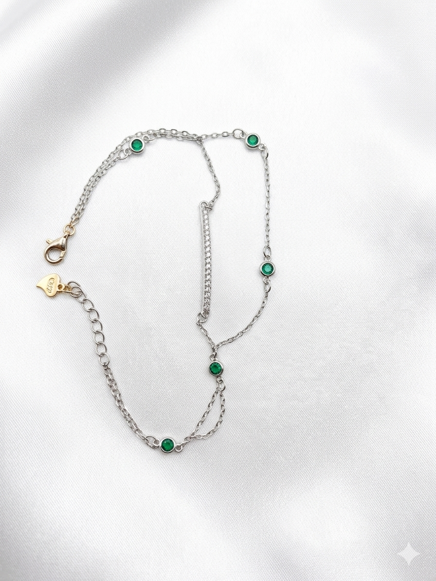 Verde Luxe Double Layer Bracelet