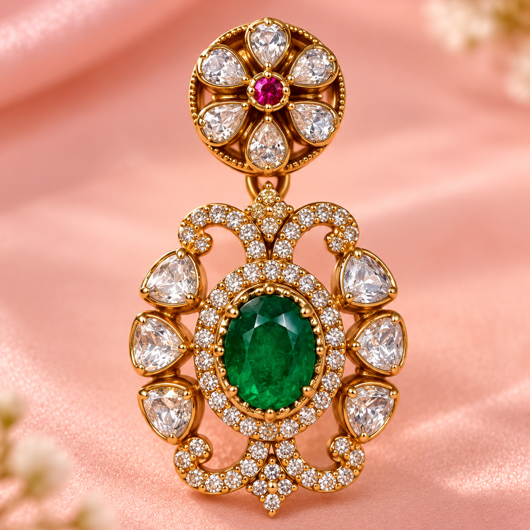 Emerald Bloom Set