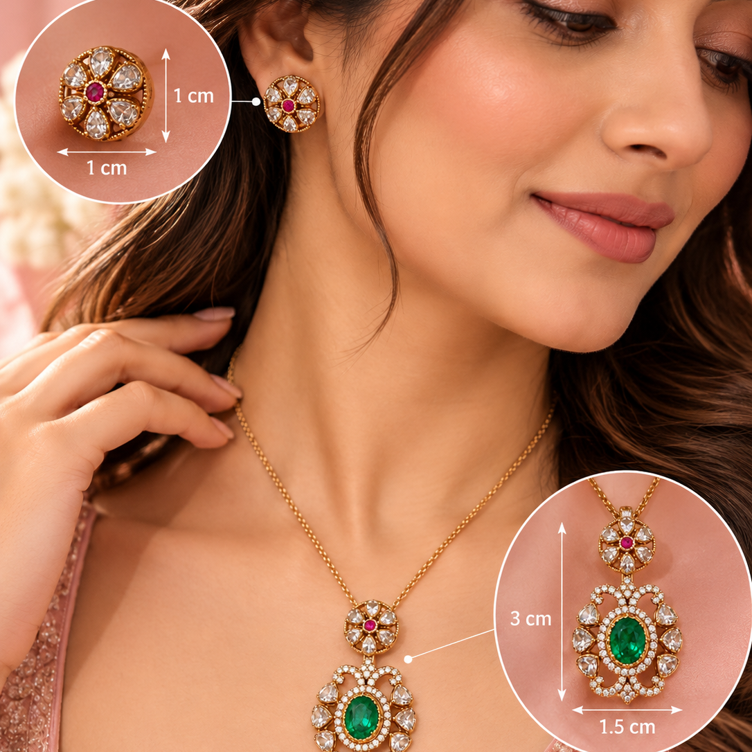 Emerald Bloom Set