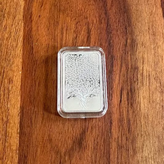 Pure 999 Silver Ingot - 10 Grams with Case