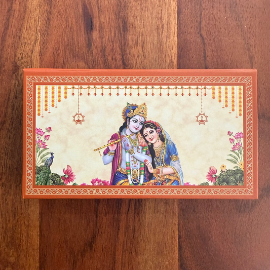 Divine Love – Radhe Shyam Silver Gift Box (3 x 1g 999 Pure Silver Coins)