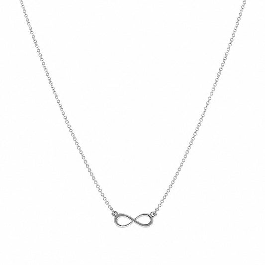 Infinity Silver Necklace Taravya