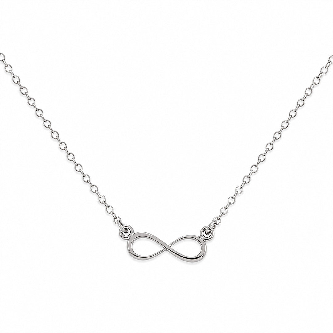 Infinity Silver Necklace
