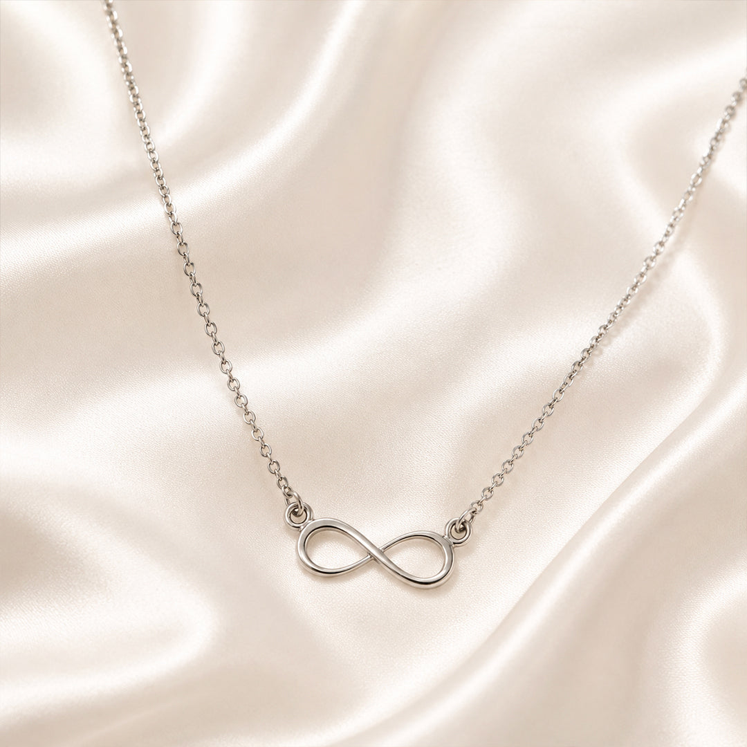 Infinity Silver Necklace