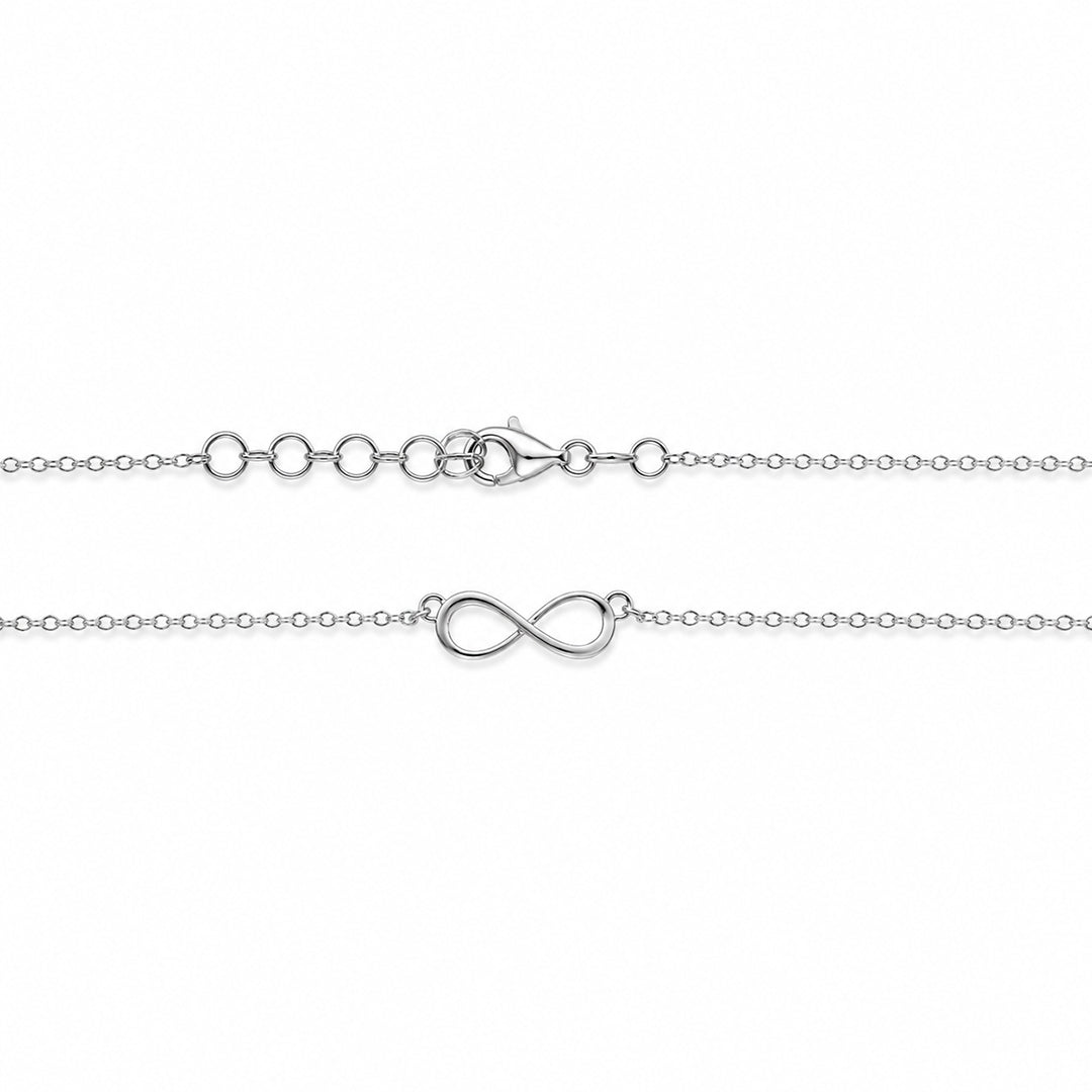 Infinity Silver Necklace