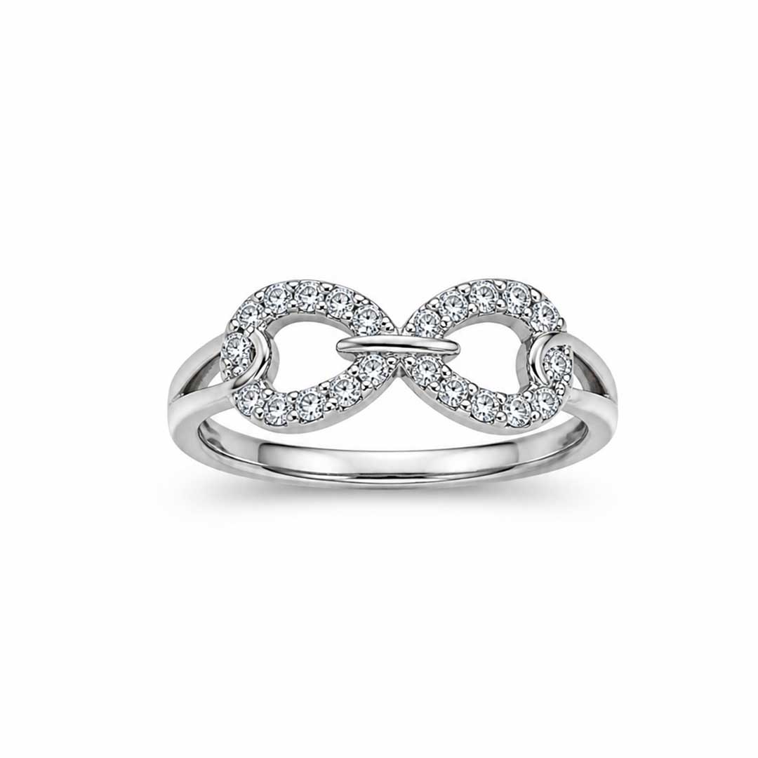 Infinity Spark Adjustable Ring