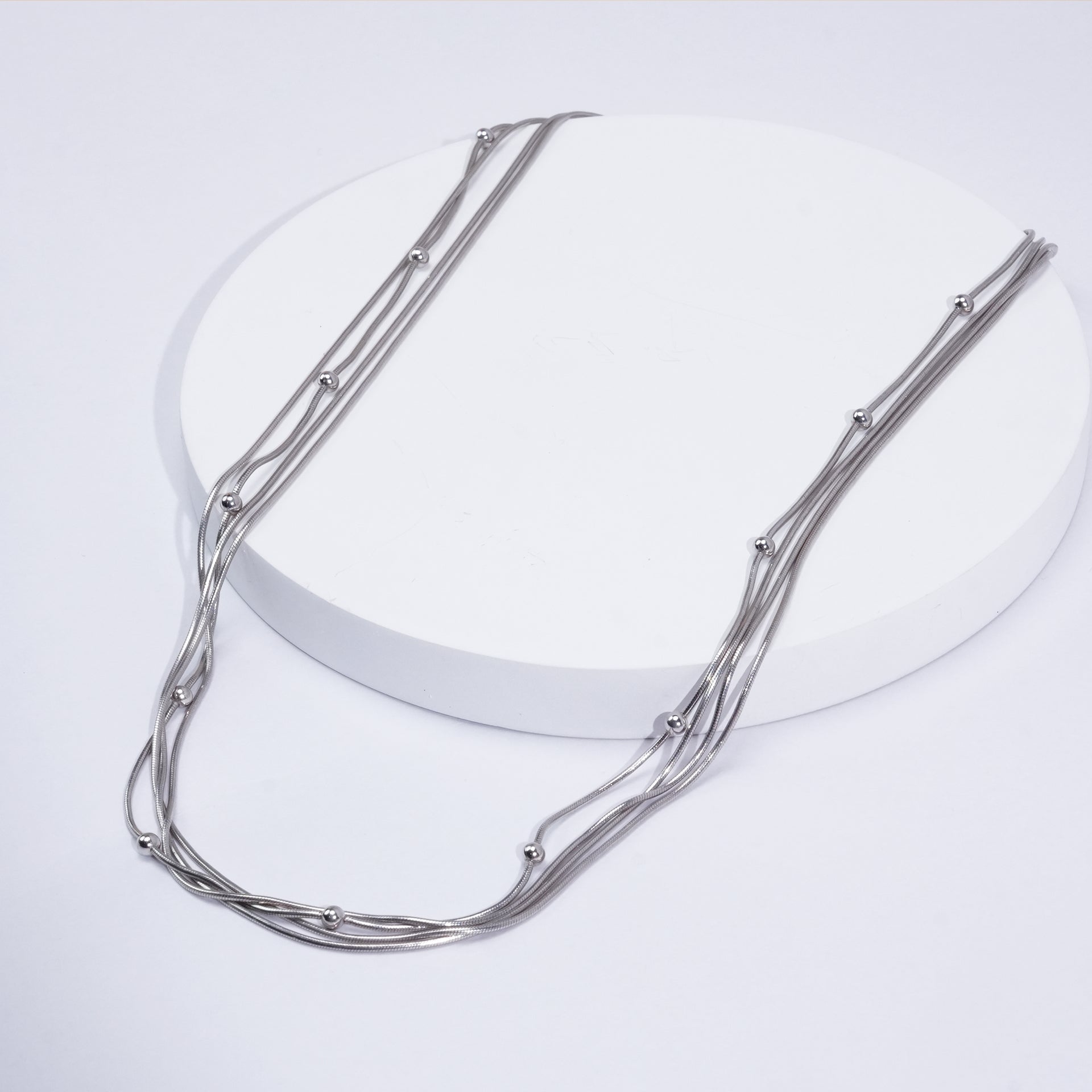 Italian Four Layer Chain Pure 925 Silver